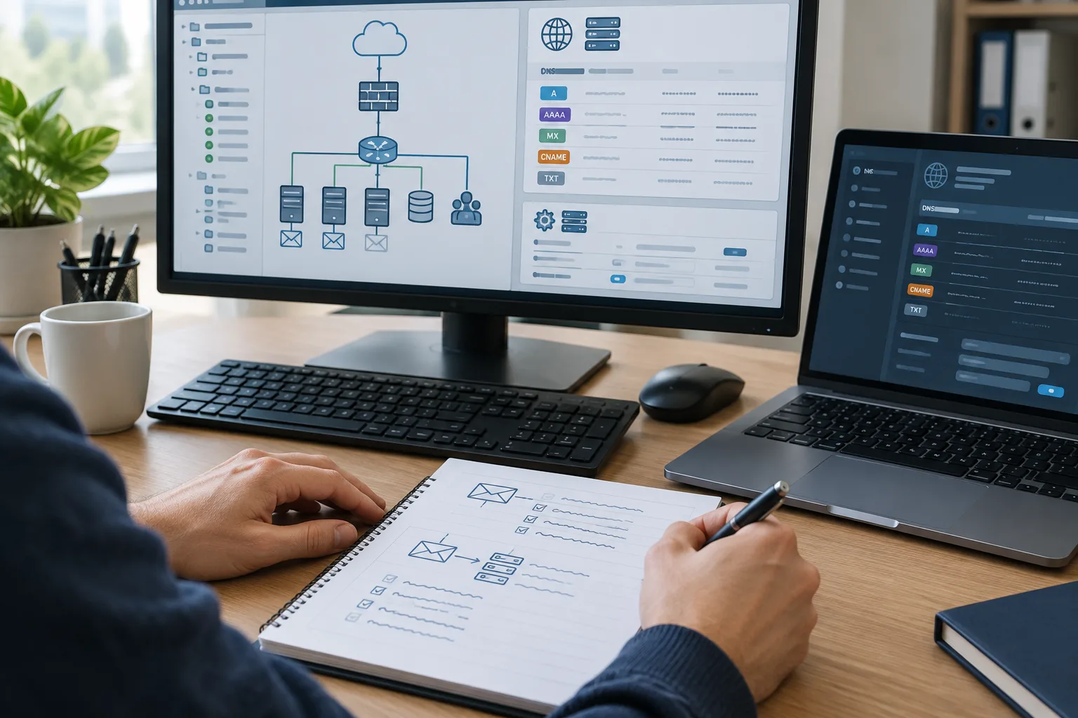 Un professionnel recense les services autorisés à envoyer des courriels pour une collectivité.